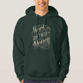 Arbeiten an Ihren Träumen motivierend Hoodie