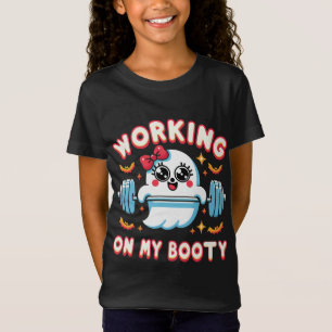 Arbeiten an meiner Boo-ty Bodybuilder-Bodybuilding T-Shirt