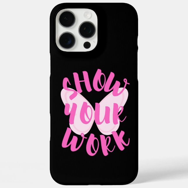 Arbeiten anzeigen iPhone 16 pro max hülle (Rückseite)