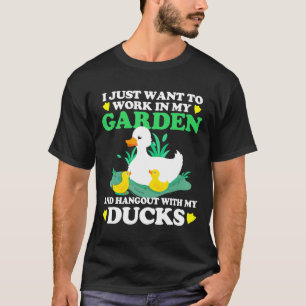 Arbeiten In Meinem Garten Und Abhängen Mit Meiner T-Shirt