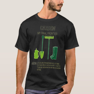 Arbeiten meine abschließende Grenze im Garten T-Shirt