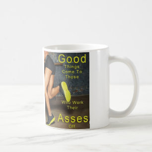 Arbeiten Sie Ihren Hintern aus - Frauen arbeiten M Kaffeetasse