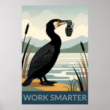 Arbeiten Sie intelligenter Poster