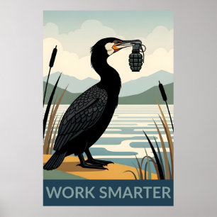 Arbeiten Sie intelligenter Poster