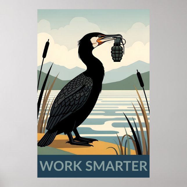 Arbeiten Sie intelligenter Poster (Vorne)