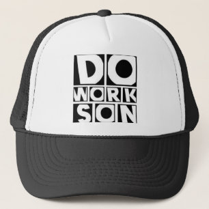 Arbeiten Sie Truckerkappe