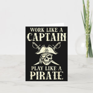 Arbeiten Sie wie Captain Spielen Sie wie Bewerten Karte