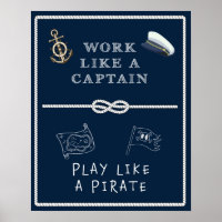 Arbeiten Sie wie ein Kapitän, spielen Sie wie ein