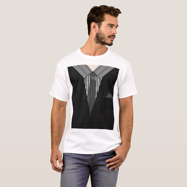 ARBEITEN VON ZUHAUSE ATTIRE T SHIRT - FUNNY - ANZU (Vorne ganz)