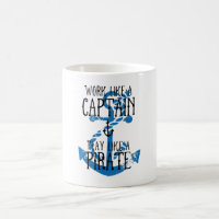 Arbeiten wie ein Captain Play wie ein Pirat