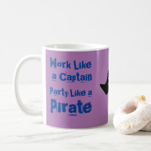 Arbeiten wie ein Kapitän... Kaffeetasse