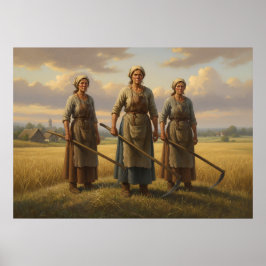 Arbeitende Frauen Poster
