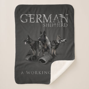 Arbeitender Schäferhund-Hund - GSD Sherpadecke
