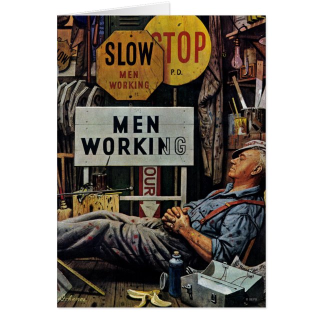 Arbeiter bei der Arbeit (Vorne)