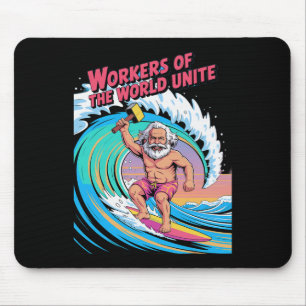 Arbeiter Der Welt Vereint Euch Surfen Karl Marx Mousepad