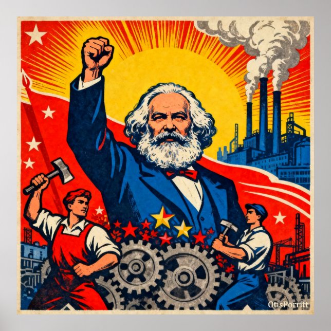 ARBEITER EINIGT EUCH POSTER (Vorne)