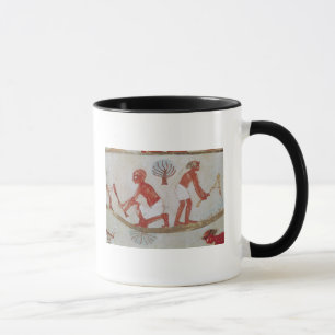 Arbeiter und Holzfäller bei der Arbeit Tasse