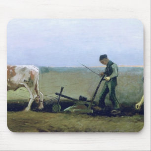 Arbeiter Vincent van Goghs   und ländliches Mousepad