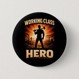 Arbeiterheld Button