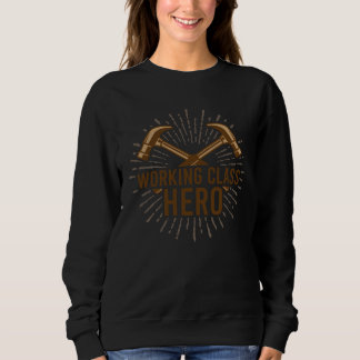 Arbeiterklasse-Held-Automechaniker-Werkstatt-Team Sweatshirt