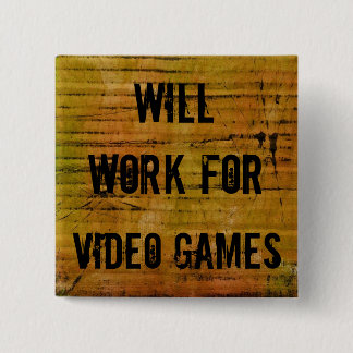 Arbeitet für Videospiel-Button Button