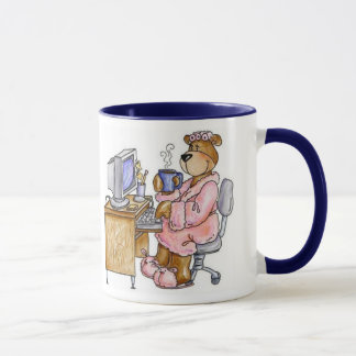 Arbeits-Leben-Bär Tasse