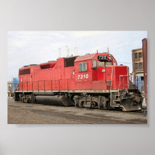 Arbeits-Pferd Poster