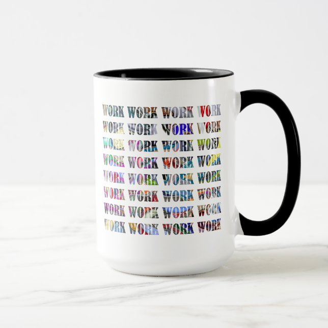 Arbeits-Tasse - für das Büro, den Chef, den Tasse (Rechts)