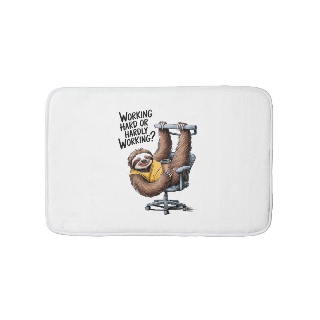 Arbeitsfest oder kaum arbeitend badematte (Vorderseite)