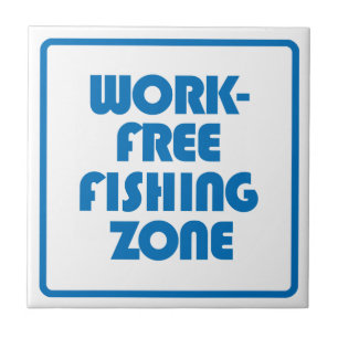 Arbeitsfreie Fischereizone Fliese
