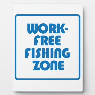 Arbeitsfreie Fischereizone Fotoplatte