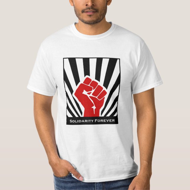 ArbeitsGewerkschaft Soliarity T - Shirt (Vorderseite)