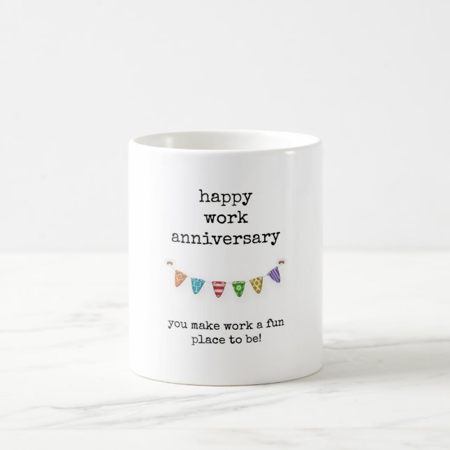 Arbeitsjubiläum, Kollege, Freund, Chef, Tasse der  (Mittel)