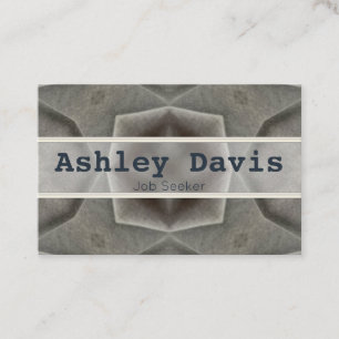 Arbeitskarten Visitenkarte