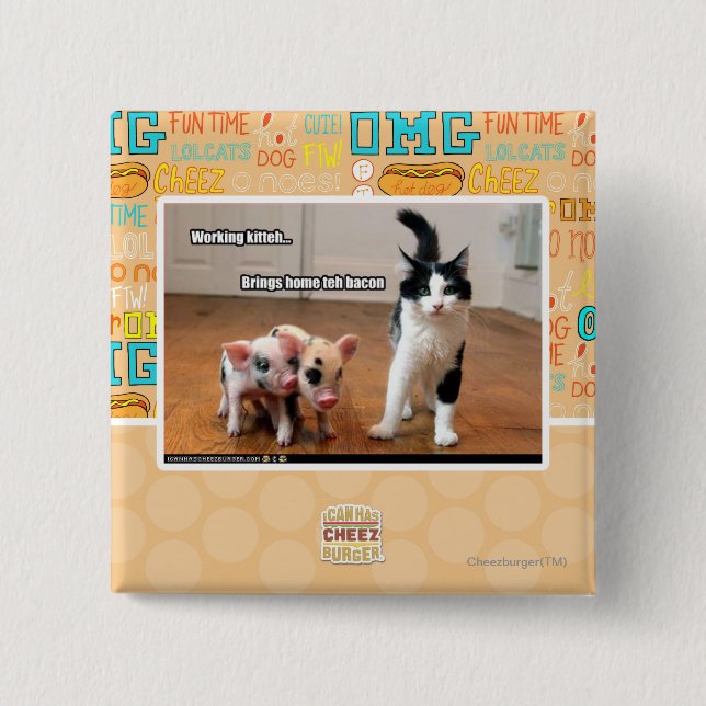 Arbeitskitte Button (Vorderseite)