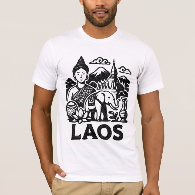 Arbeitskulturelles Design T-Shirt (Vorderseite)