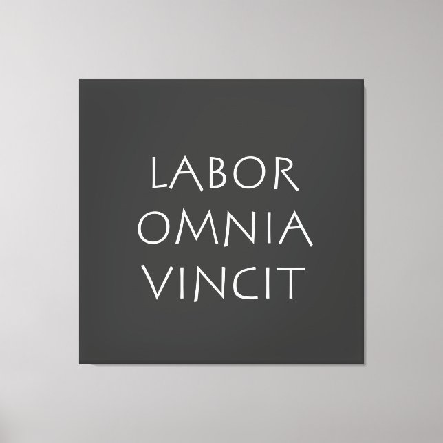 Arbeitslosenquote Leinwanddruck (Vorderseite)
