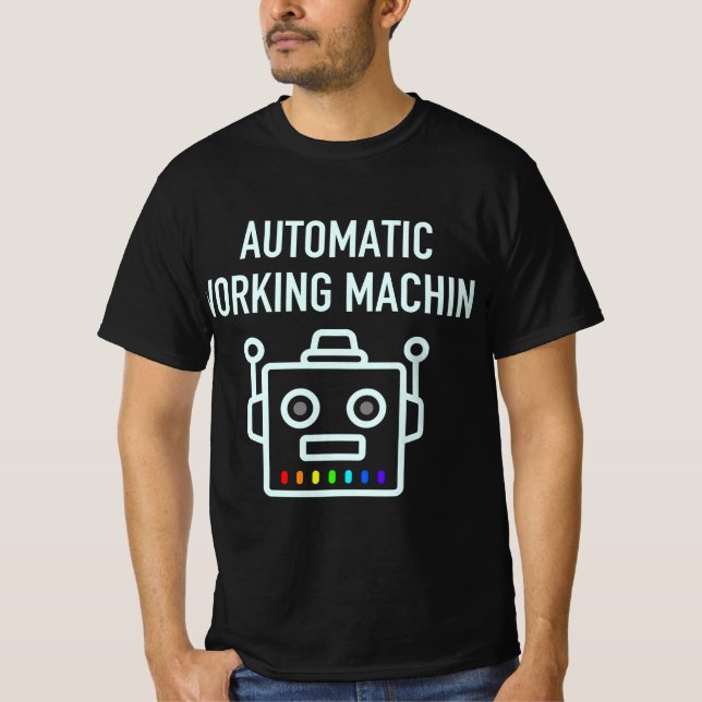 Arbeitsmaschine T-Shirt (Vorderseite)