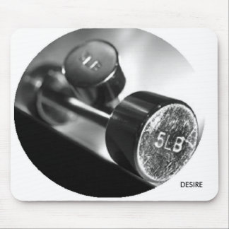 Arbeitsplatz Dumbbells Mousepad