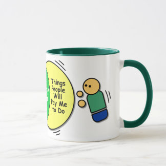 Arbeitsplatz-Glück Tasse