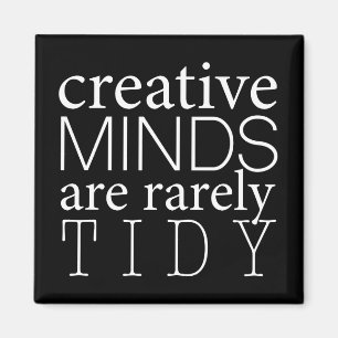 Arbeitsplatz Spaß Square Magnet mit Witty Sprichwo