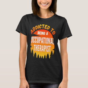 Arbeitstherapeut, der auf den Beruf des T T-Shirt