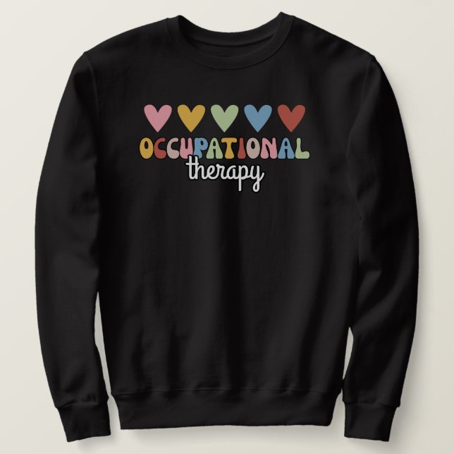 Arbeitstherapie Beruflich Sweatshirt (Design vorne)