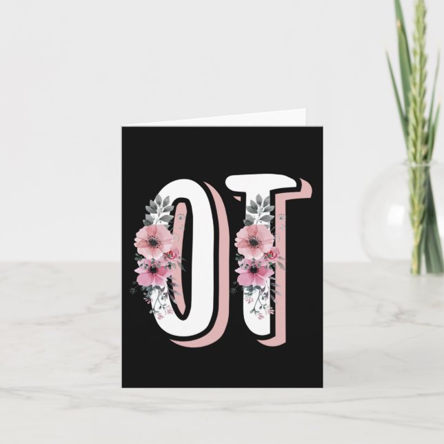 Arbeitstherapie | Berufstherapeut Karte (Vorderseite)