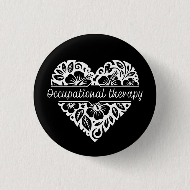 Arbeitstherapie Button (Vorderseite)