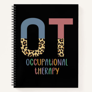 Arbeitstherapie OT Cheetah Future OT Geschenke Notizbuch