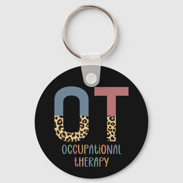 Arbeitstherapie OT Cheetah Future OT Geschenke Schlüsselanhänger (Vorderseite)
