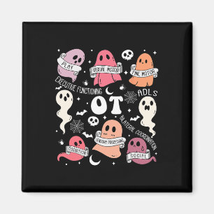 Arbeitstherapie OT OTA Halloween Spooky Niedlich Magnet