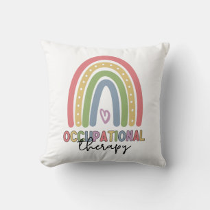 Arbeitstherapie OT Therapeut Regenbogen Kissen