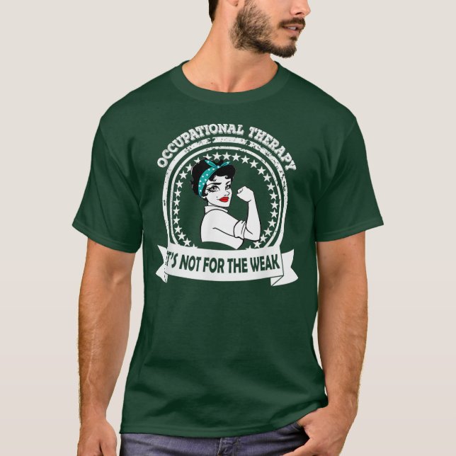 Arbeitstherapie OT Therapeutin Insperational Thera T-Shirt (Vorderseite)